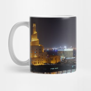 Doha, Qatar at Night Mug